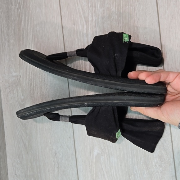 Sanuk Women Yoga Mat Slip on shoes sz 8 Sandals - Picture 8 of 10